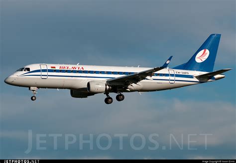 Ew Po Embraer Lr Belavia Belarusian Airlines Varani