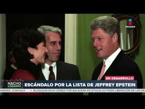 Esc Ndalo Por La Lista De Jeffrey Epstein Youtube