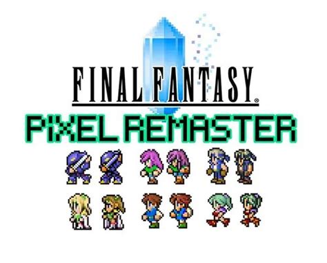 Final Fantasy Pixel Remasters Comparisons The Pixels