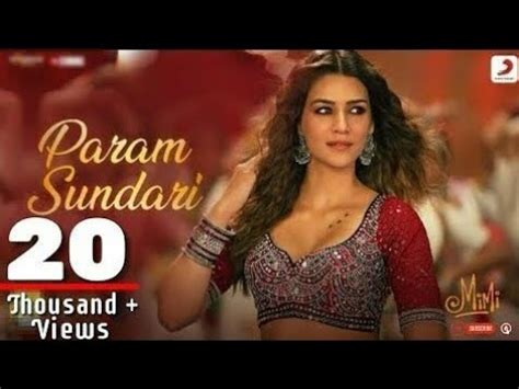 Param Sundari Official Video Mimi Kriti Sanon Pankaj Tripathi