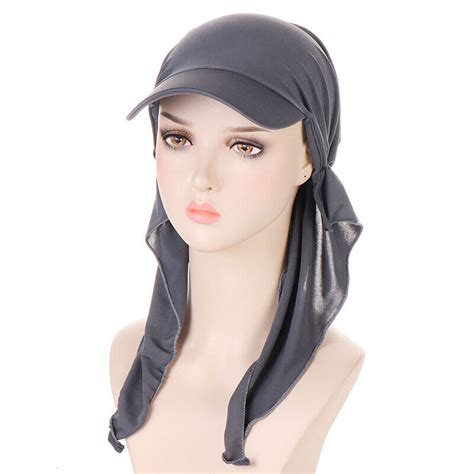 Turban Perte De T Te Enveloppement Cheveux Musulman Chapeau Extensible