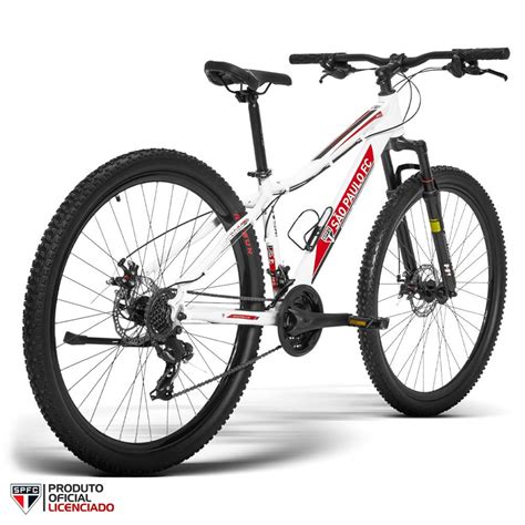 Bicicleta GTS M1 São Paulo Oficial Aro 29 Freio a Disco Câmbio