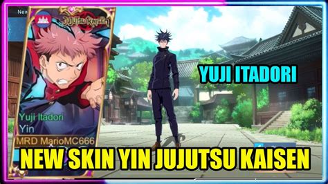 New Skin Yin Jujutsu Kaisen Yuji Itadori Mano Gaming Youtube