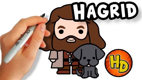 How To Draw A Hagrid Como Dibujar A Hagrid Youtube