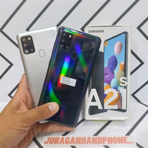 Jual Samsung A21s 6 128GB 6 64GB Hp Second Seken Bekas Fullset Shopee