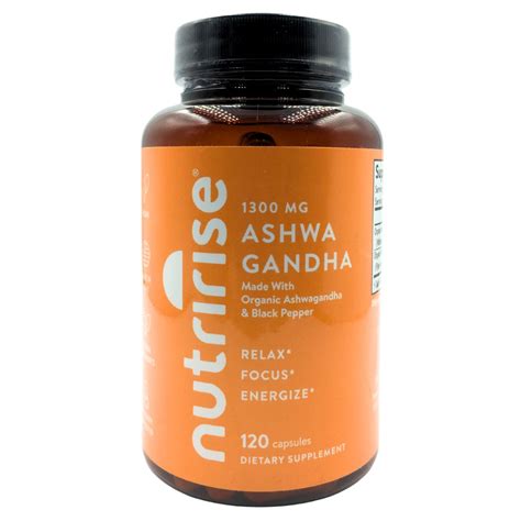 Nutririse Organic Ashwagandha Mg Caps Lazada Ph