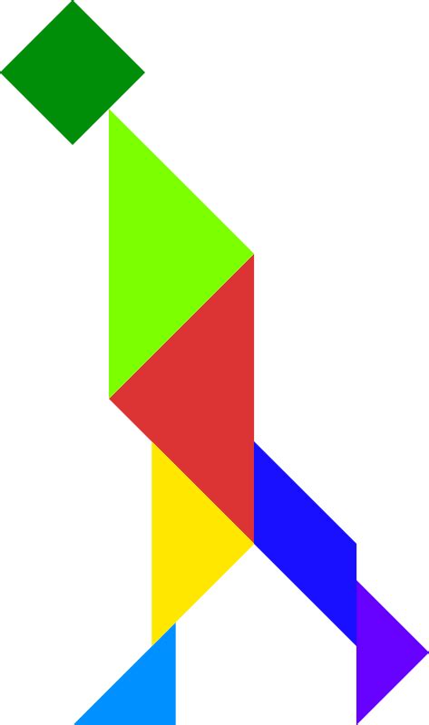 Tangram Free Vector | FreeImages