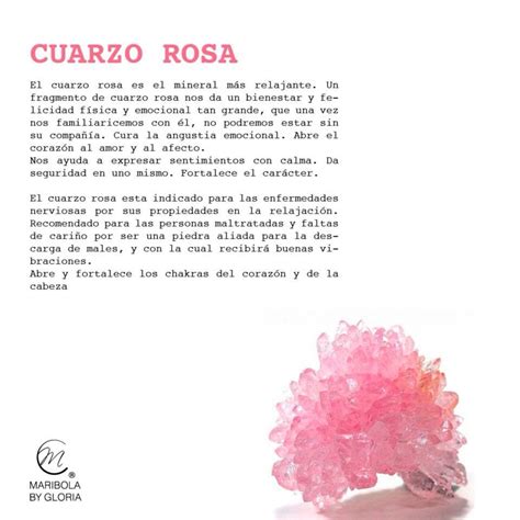 Aprendemos Sobre El Cuarzo Rosa Copyright Maribolabygloria