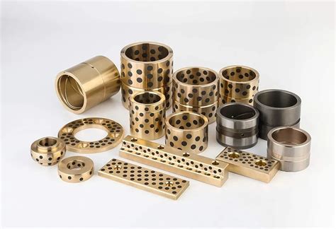 Oilless Sliding Bronze Bushing Solid Lubricating Bronze Graphite