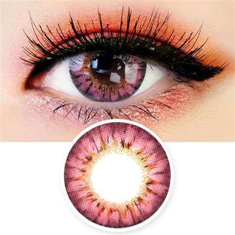 Colored Contacts For Hyperopia Ange Pink Farsightedness Fantasy