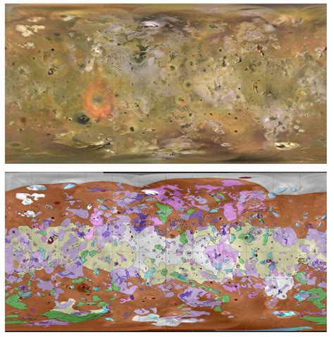 New Map of Jupiter's Volcanic Moon Io is Best One Ever | Space