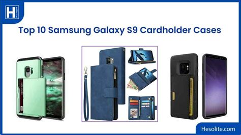 Best Samsung Galaxy S9 Cardholder Cases For Ultimate Convenience Hesolite