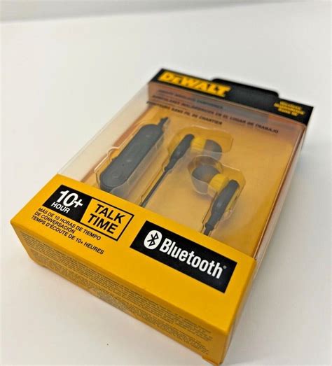 Dewalt 190 9935 Dw2 Bluetooth Wireless Jobsite Earphones Dxma1909935 826341043090 Ebay