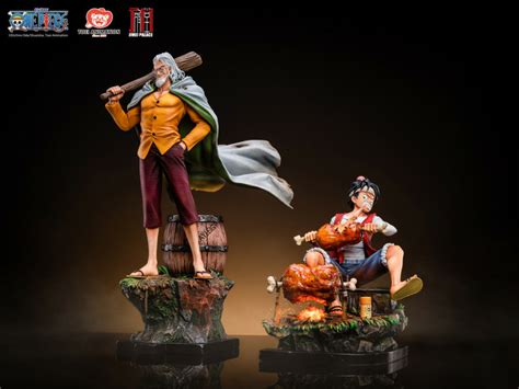 One Piece Monkey D Luffy Silvers Rayleigh Resin Statue Von