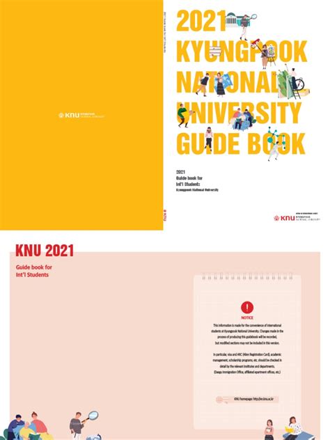 2021 Guide Book For Intl Students Kyungpook National University Pdf