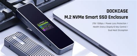 Dockcase Visual Smart M Nvme Ssd Enclosure Support S Plp Prevents