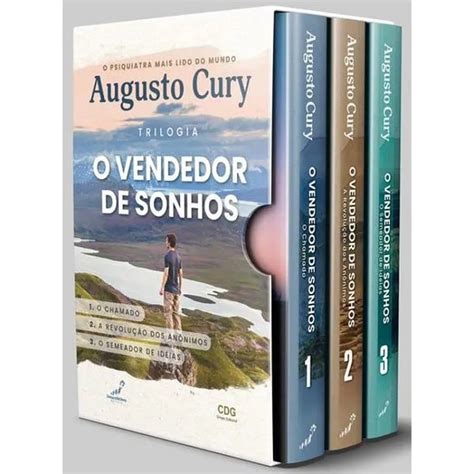 Livro Literatura Box O Vendedor De Sonhos 03 Unidades Editora