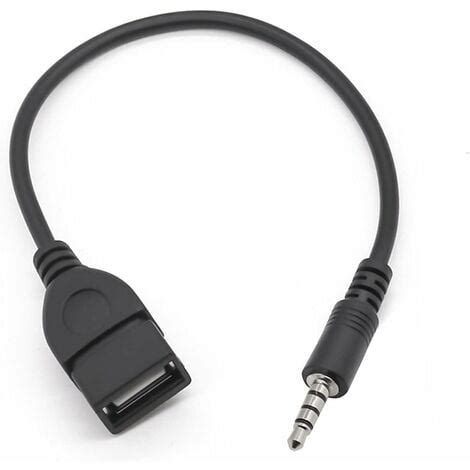 Adaptateur USB vers Jack de USB 2 0 à 3 5 mm Mâle Auxiliaire Prise