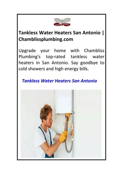 Ppt Tankless Water Heaters San Antonio Powerpoint Presentation Id 13041487