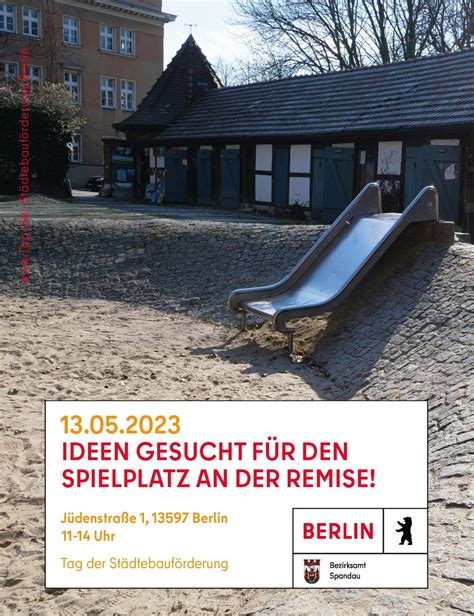 Neugestaltung Des Spielplatzes An Der Remise Altstadtmanagement Spandau