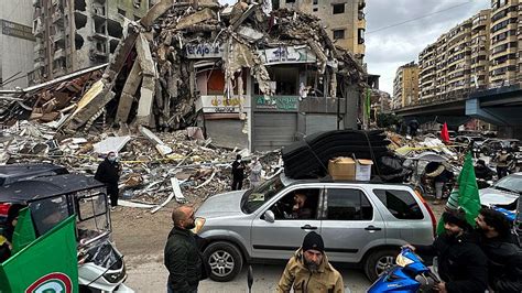 Cruz Roja En Líbano Acogemos Con Esperanza Este Alto El Fuego