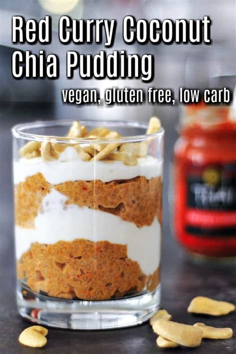 Savory Red Curry Chia Pudding