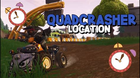 New Quadcrasher Location New Time Trial Event Fortnite Battle Royale Youtube