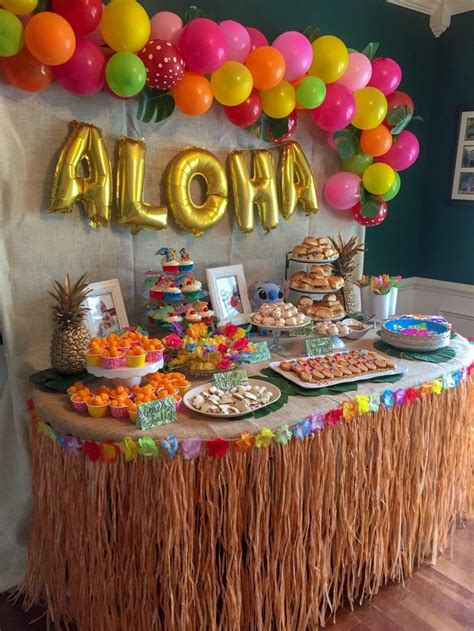 Lilo And Stitch Theme Birthday Party How To Throw A Lilo And Stitch Inspired Hawaiian Luau F