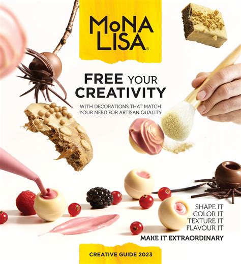 Barry Callebaut Mona Lisa Decorations Essentials Brochure 2022 2023