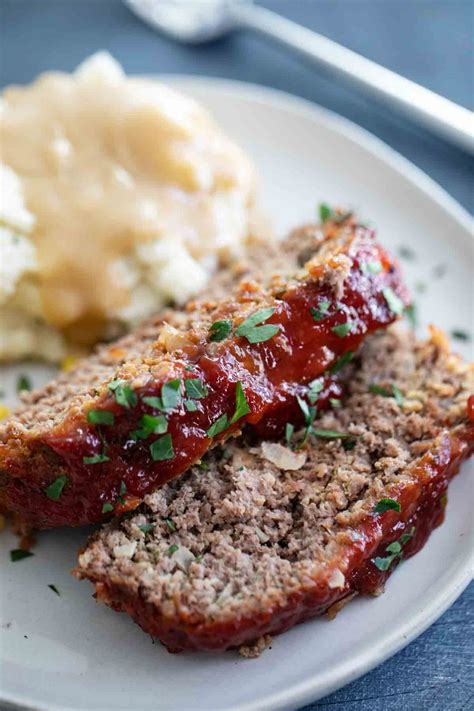 Traditional Meatloaf Recipe with Glaze - Taste and Tell