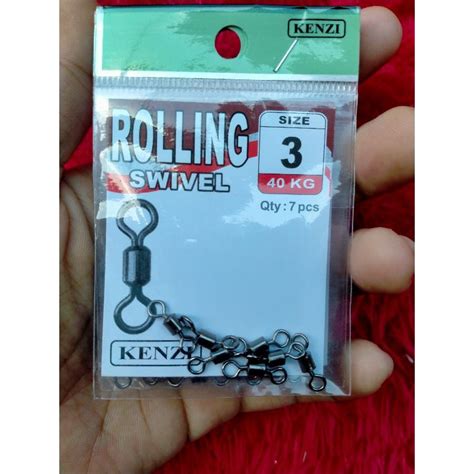 Jual Swivel Kenzi Rolling Hitam Kili Kili Shopee Indonesia