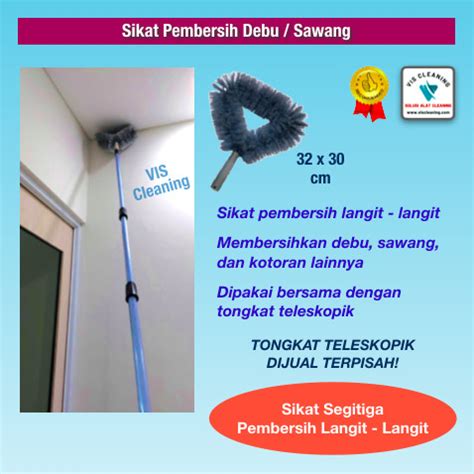 Jual Sikat Segitiga Pembersih Langit Langit Sawang Jakarta Barat