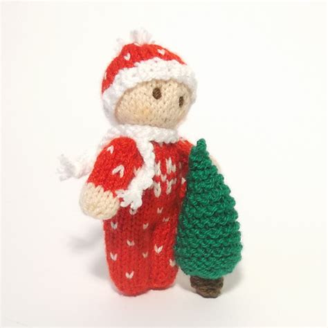 Ravelry Christmas Bitsy Baby Doll Pattern By Claire Fairall Designs