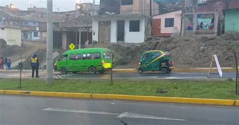 Fat Dico Accidente En Pasamayito Emape Aclara Que Cierre De La V A