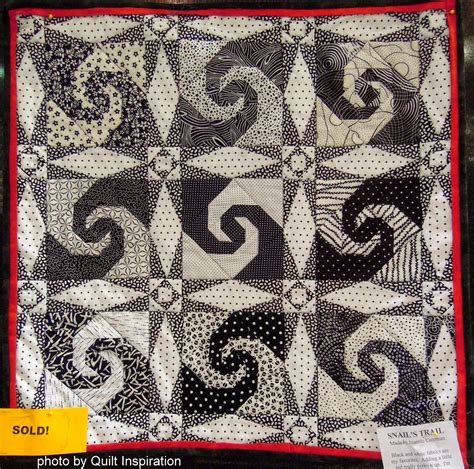 Modern Quilt Month Beautiful In Black And White Monochromatic Quilt