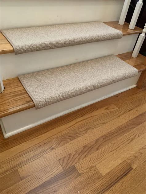 All Stair Tread Styles True Bullnose And True Flat PADDED Carpet