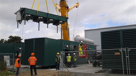 Crossness Sewage Treatment Works 6MWe CHP plant