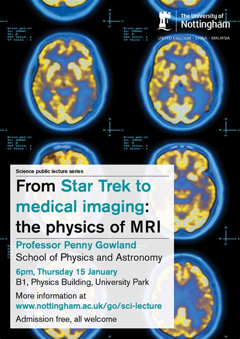 From Star Trek To Medical Imaging The Physics Of MRI The University