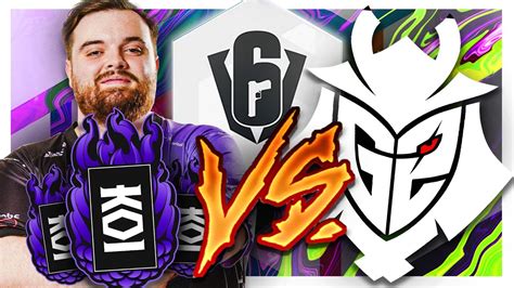 KOI VS G2 POR PRIMERA VEZ En R6 1 REACCIONANDO Pablotas Rainbow