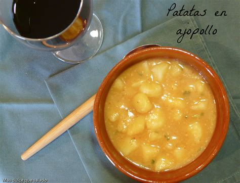 AJOPOLLO ó GUISAILLO DE PATATAS VIUDAS CON HUEVO Cocina