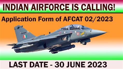 Indian Airforce Recruitment IAF AFCAT Recruitment 02 2023 Airforce