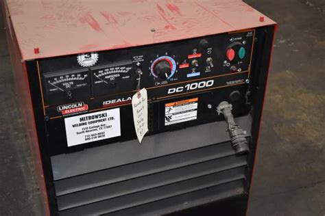 Lincoln Welding Equipment Lincoln Idealarc Dc 1000 Subarc Powersource