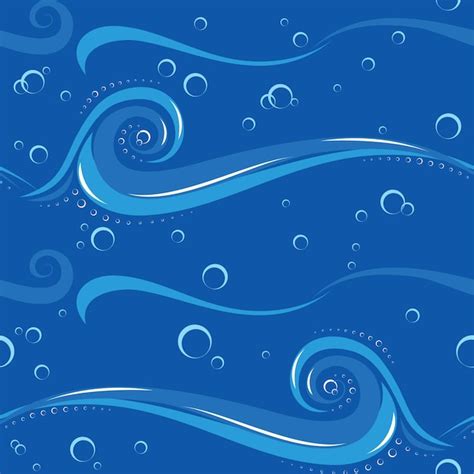 Premium Vector Abstract Wave Seamless Pattern