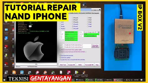 Tutorial Cara Repair Nand Flash Iphone Menggunakan Ip Box How To