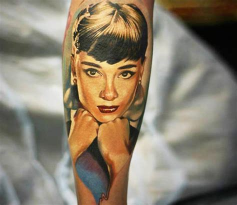 Ashley Hepburn Tattoo By Andrey Kolbasin Post