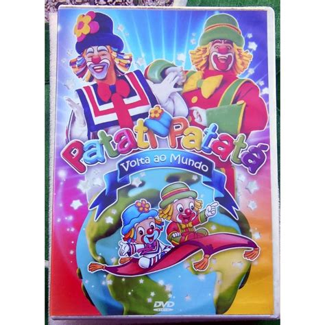 Dvd Patati Patatá Volta Ao Mundo 2010 Original Adesivos Shopee Brasil