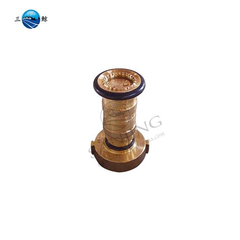 Inch Npt Thread Brass Fog Nozzle Fire Hose Spray Nozzle Fire