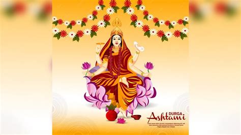 Happy Durga Ashtami 2024 Top 30 Wishes Images Greetings Sms