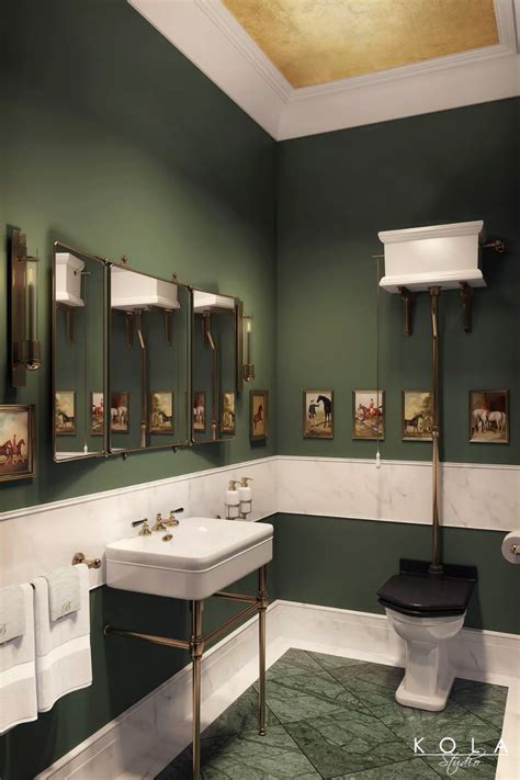 British Style Bathroom Google Search Green Bathroom Trendy