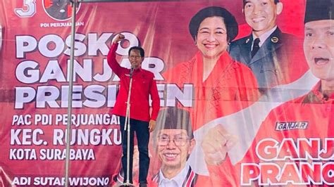 Posko Gotong Royong Menjamur Banteng Surabaya Pdi Perjuangan Menang